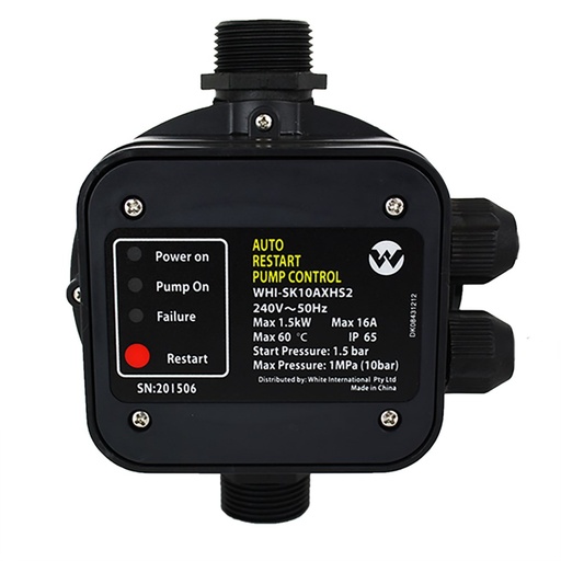 [160-WHI-SK10AXHS2  DSK8-1.5 X] WHI-SK10AXHS2  DSK8-1.5 X  -CONTROL SK10AXHS2 AUTO RESTART 1.5BAR