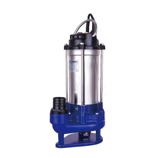 [160-BIA-B120GMS2] BIA-B120GMS2 MANUAL SUBMERSIBLE GRINDER PUMP FOR  SEWAGE 341L/M 20M 1.5KW 240V