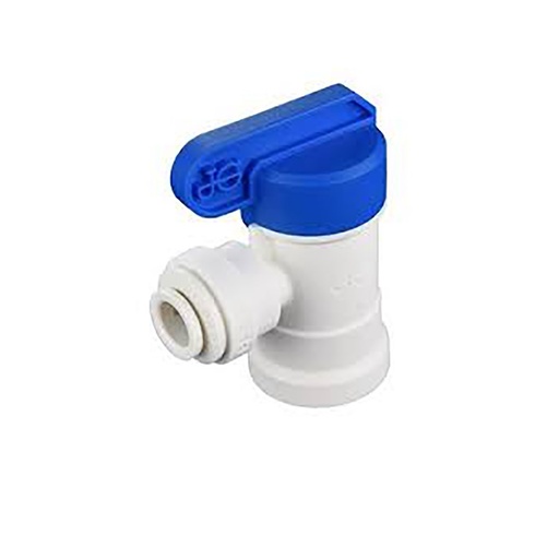 [160-ATF-TANKVALVEOASIS] Tank Valve Junction to 1/4" Hose for Oasis DP Reverse Osmosis RO