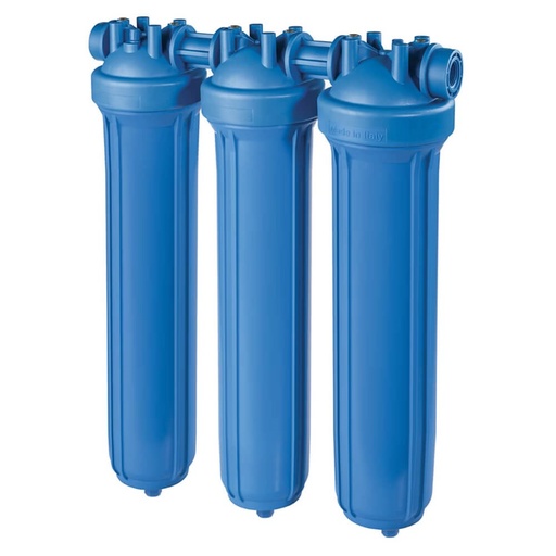 [160-ATF-KITDPBIGPSPM20TRIO11/2INAB] DP Trio Filter Housing 20" BIG 1.5" In/Out with Spanner & Bracket