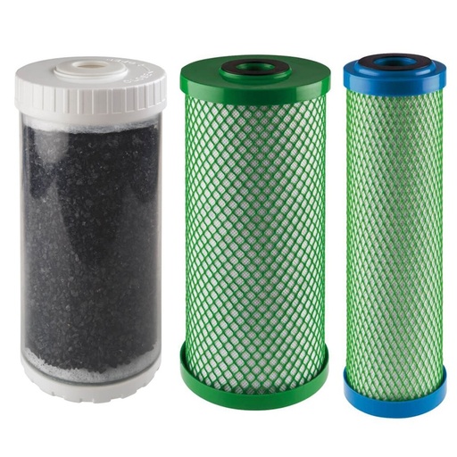 [160-ATL-CLKITTRIO10BIG] TRIO CHLORINE REDUCTION FILTER KIT 10" BIG ATL-CLKITTRIO10BIG