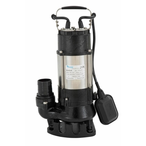 [160-CLA-BLUEVORT9] ClayTech BLUEVORT 9 - Submersible Drainage Pump 200L/Min
