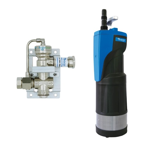 [160-CLA-CMS-C6A1] ClayTech CMS C6A1 - Divertron C6 Submersible Pressure Pump + 1" AcquaSaver