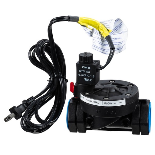 [160-HAL-HALLETTSOLENOIDNYLON1''] UV Auto Shut Off Solenoid Kit 1" GF Nylon for Hallett 750PN 500PN