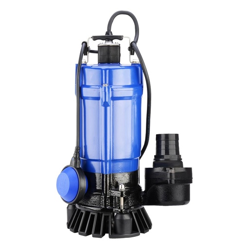 [160-CLA-BLUESUB10] ClayTech Blue SUB10 - Submersible Light Construction Pump with Float 250L/Min 18M 750W 240V