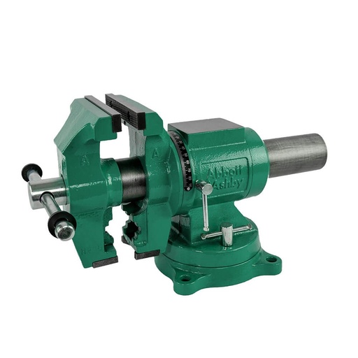 [160-ATBVU125] Abbott & Ashby 5" (125mm) Universal Bench Vice with 360 Degree Swivel Base