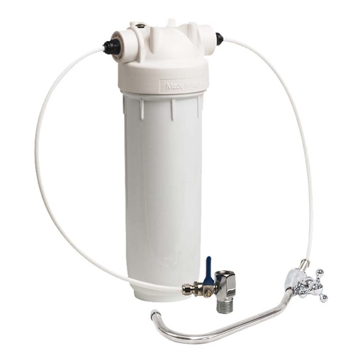 [160-ATF-BRAVODPMONOWHITE] DP Bravo Mono Complete Underbench Kit Just add a 10" Standard Cartridge