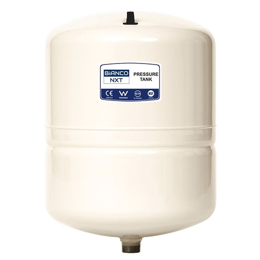 [160-BIA BPT-24] BIA-BPT-24 - Bianco Pressure Tank 24 Litre Vertical Almond  4 Bar Pre-Charge