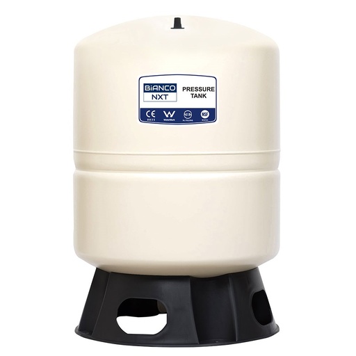 [160-BIA BPT-60] BIA-BPT-60 - Bianco Pressure Tank 60 Litre Vertical Almond  4 Bar Pre-Charge