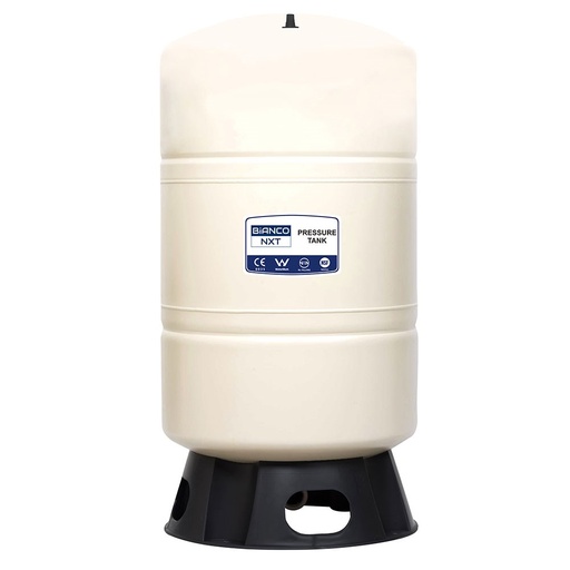 [160-BIA BPT-80] BIA-BPT-80 - Bianco Pressure Tank 80 Litre Vertical Almond  4 Bar Pre-Charge