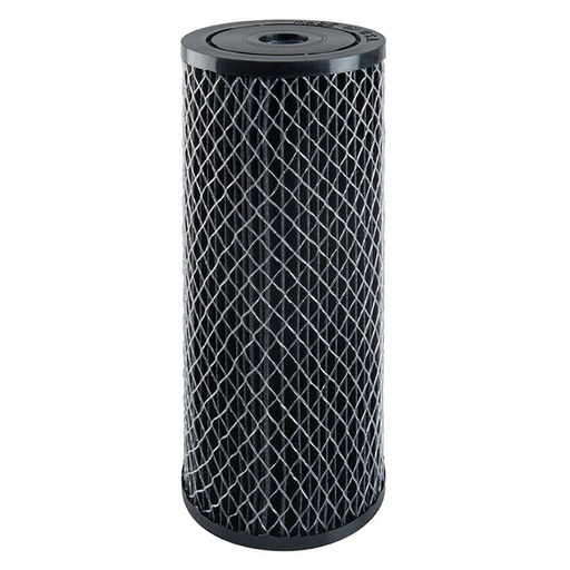 [160-ATF-CP10BIG5MCR] 10 Micron Carbon Pleated Cartridge Filter 10" Big