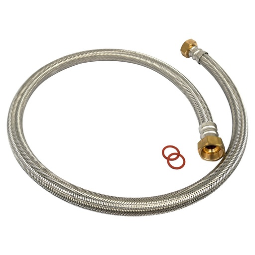 [160-BIA-VMS-HOSE-20MM-1.5M-20BAR] BIA-NXT Vertical Multi-Stage Braided Hose 1.5m  22mm  20 Bar  1"BSPF Swivel Ends