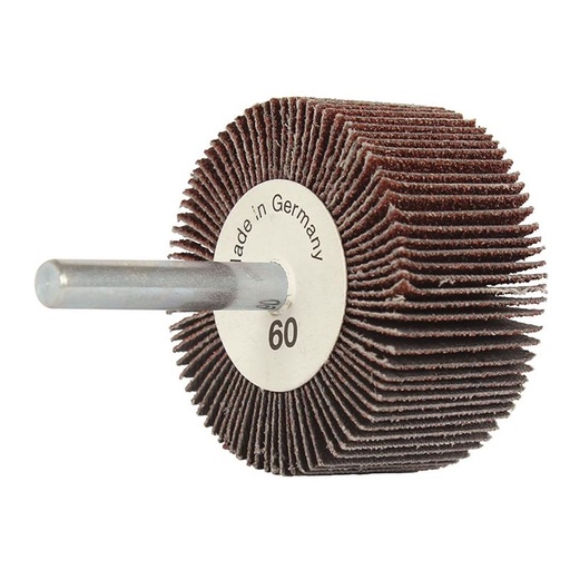 [170-GFWA402080] Flap Wheel Mounted 40 x 20 x 6mm A80 Grit AlOx Bulk