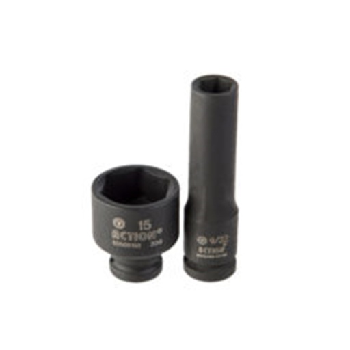 [170-60502100] 10mm 1/4" Drive 6-Point Metric Deep Impact Socket