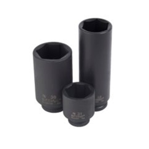 [170-60522030] 30mm 1/2" Drive 6-Point Metric Deep Impact Socket