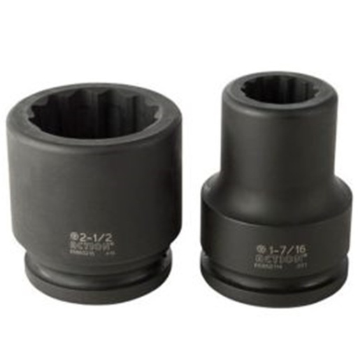 [170-65866030] 30mm 1-1/2" Drive 12-Point Metric Standard Impact Socket