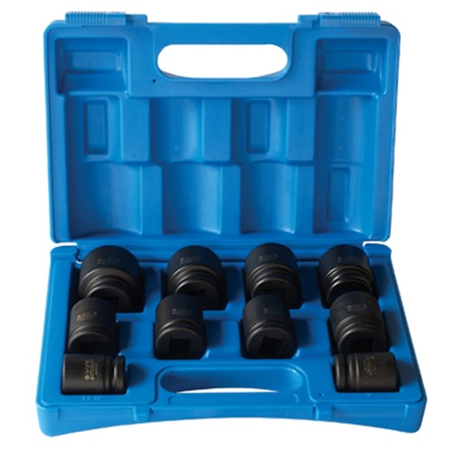 [170-600401001] 10 Pieces 3/4 Inch Driveive 6-Point Imperial Standard Socket Set