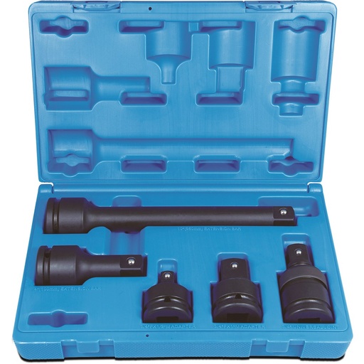 [170-640410501] 5 Piece 3/4 Inch Driveive Accessory Set Adapter & Extensions Set