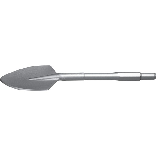 [170-22606550] 135 x 550mm 30mm Hex Shank Wide Pointed Chisel