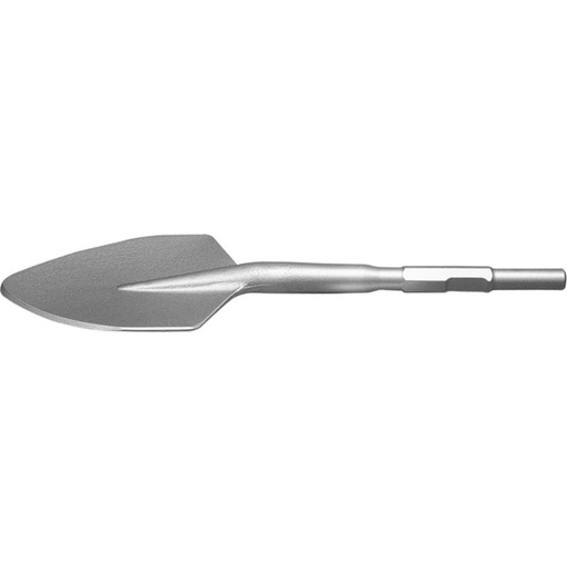 [170-22707550] 135 x 550mm 21mm Hex Shank Wide Pointed Chisel