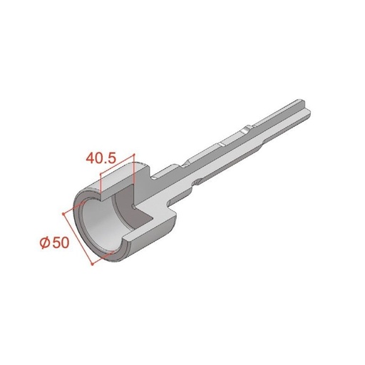 [170-22722250] 50 x 250mm 21mm Hex Shank Star Picket Driver