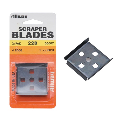 [170-22B] Allway Scraper Blade 38mm (x2) (06007)