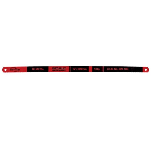 [170-300-18S] 18tpi Hacksaw Blades - Sterling