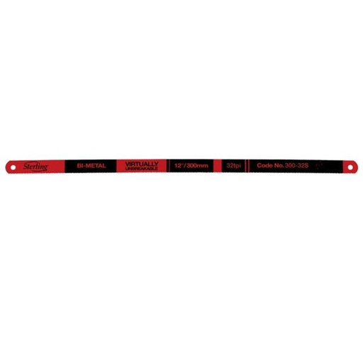 [170-300-32S] 32tpi Hacksaw Blades - Sterling