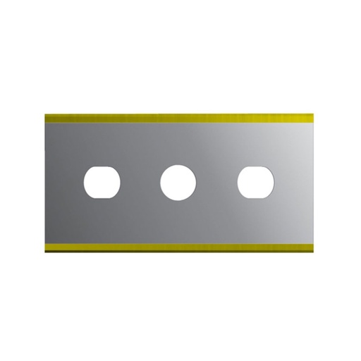 [170-80-015TNC] 3 Hole Technical Blade Tin Coated