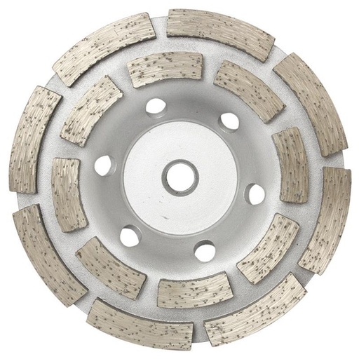 [170-BXR7DR] Austsaw/Boxer - 185mm (7in)   Diamond Cup Wheel Boxer  Double Row - M14 Thread Bore - Double Row