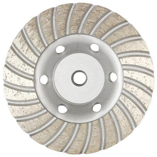 [170-BXR7TR] Austsaw/Boxer - 185mm (7in)   Diamond Cup Wheel Boxer  Turbo Row - M14 Thread Bore - Turbo Row