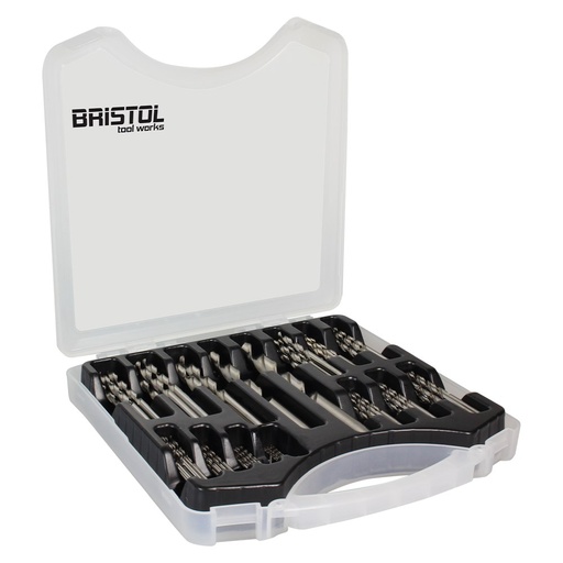 [170-BTW100M] 100 Piece | Bristol Metric Drill Set