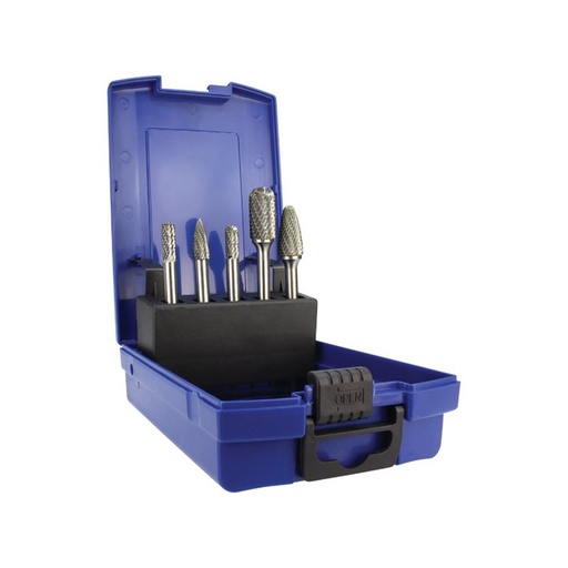 [170-BURRSETRI] 5 Pce Carbide Bur Set SA-1DC, SC-1DC, SF-5DC, SC-5DC, SG-2DC