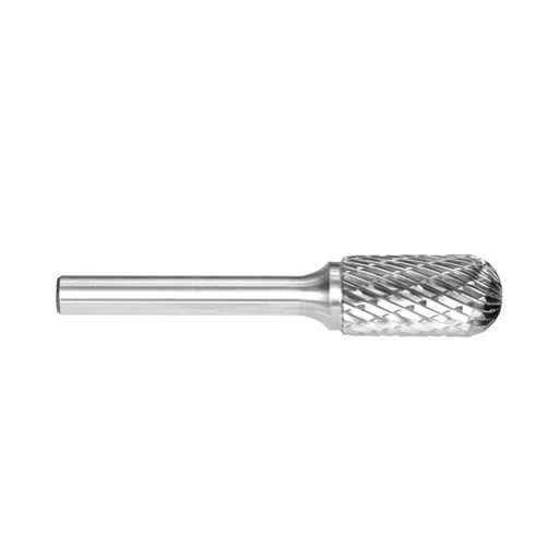 [170-CSC-5DC] 1/2in Cylindrical Ball Nose Carbide  Burr Carded