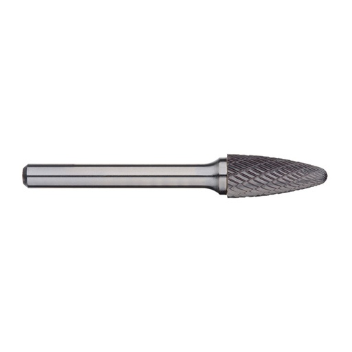 [170-SF-3L6] 3/8in Tree Raduis Nose Carbide Burr - 6in Long