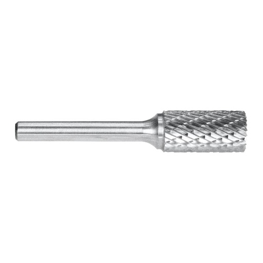 [170-SB-5DCS] 1/2in Cylindrical Carbide Burr With End Cut | Silver Series
