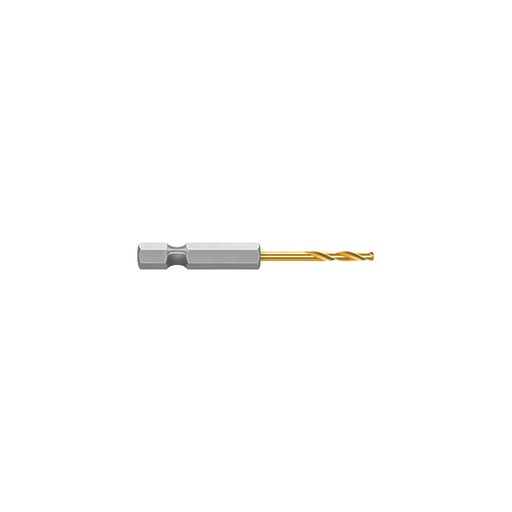 [170-C9QRM025] 2.5mm Hex Shank Quick Release Drill Bit - Gold Series