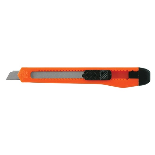 [170-D-804A] Orange 9mm Plastic Cutter - Carded