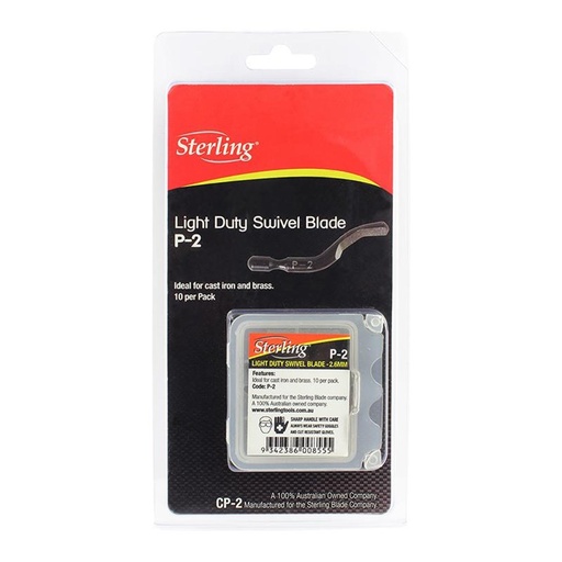 [170-CP-2] Card of 10 - Light Duty Brittle Material Deburring Blades