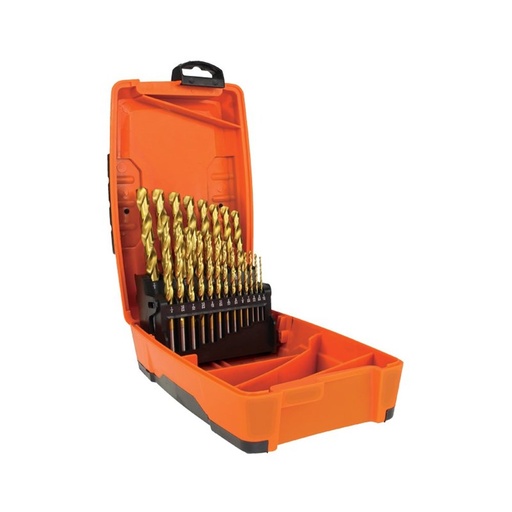 [170-SI21PB] 21 Piece | Alpha Gold Series Imperial Tuffbox Drill Set