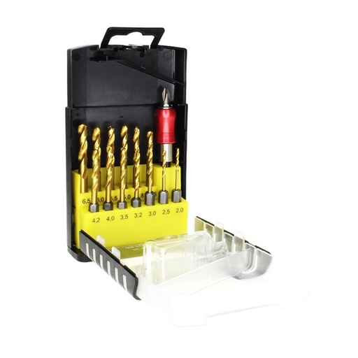 [170-SM15HPB] 15 Piece | Gold Series Hex Shank Drill Set