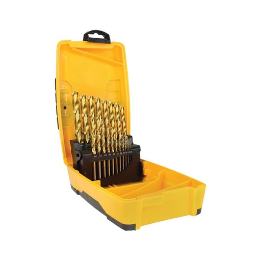 [170-SM19PB] 19 Piece | Alpha Tuffbox Metric Drill Set