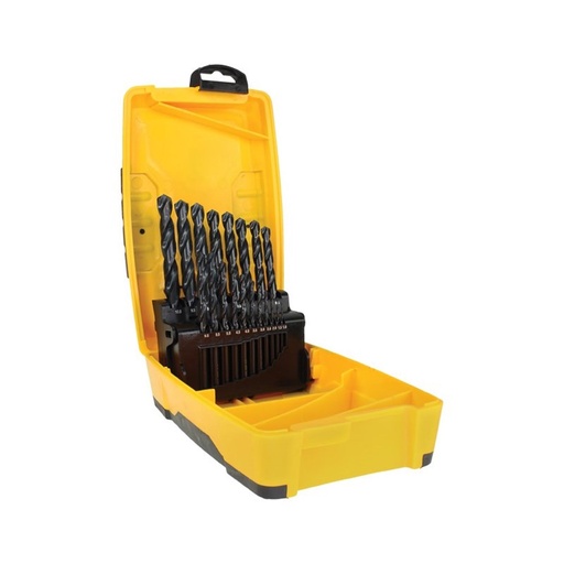 [170-SM19PBB] 19 Piece | Alpha Black Metric Tuffbox Drill Set