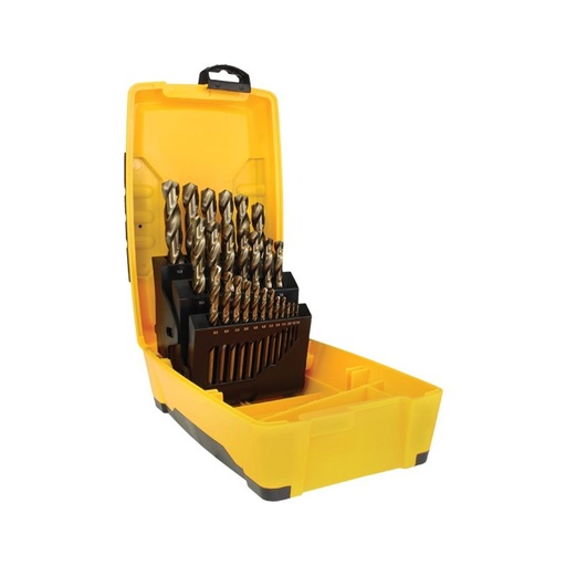 [170-SM25CO] 25 Piece | Alpha Cobalt Metric Tuffbox Drill Set