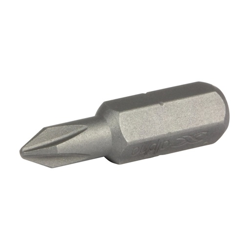 [170-CPH125S] PH1 x 25mm Phillips Insert Bit Card of 2