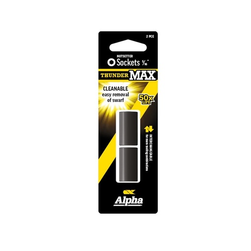 [170-CS51665SMC] ThunderMax 5/16in  Impact Magnetic Socket  Cleanable (x2) Carded