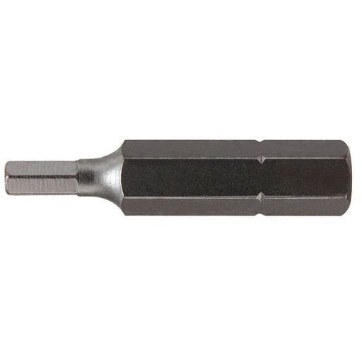 [170-HEX2525S] Hex 2.5mm x 25mm Insert Driver Bit