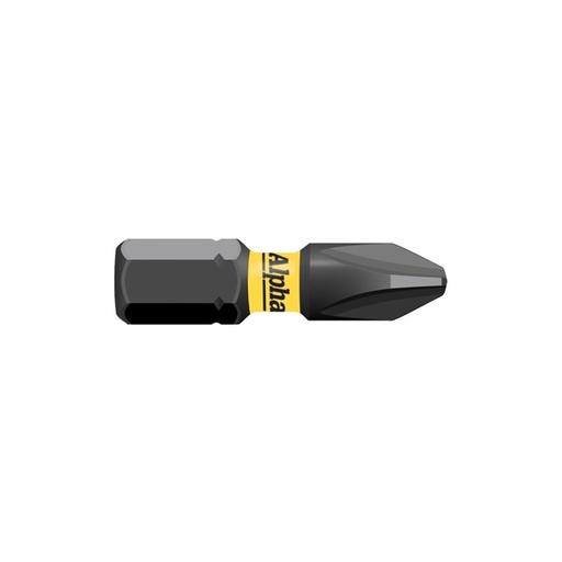 [170-PH225SM] ThunderMax PH2 x 25mm Impact Insert Bit Wrapped