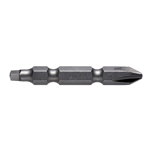 [170-PH2SQ250D] PH2/SQ2 x 50mm Phillips/Square Double Ended Bit