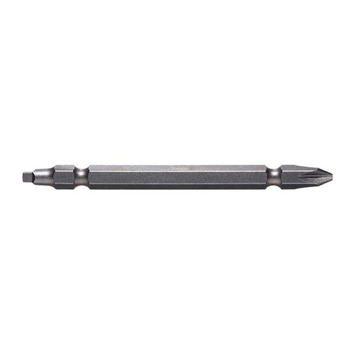 [170-PH2SQ289D] PH2/SQ2 x 89mm Phillips/Square Double Ended Bit